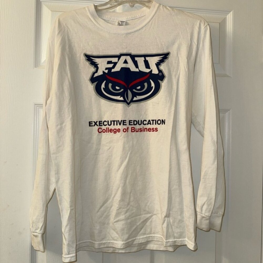 White FAU Longsleeve Shirt!
